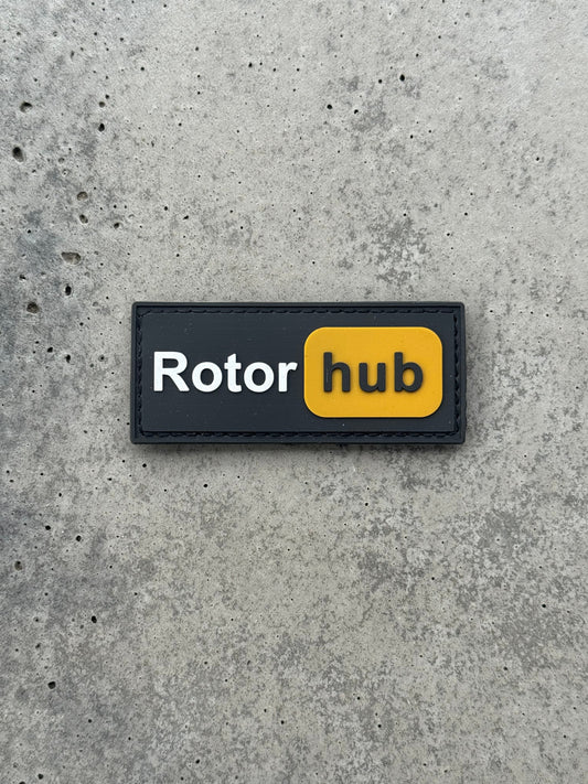 RotorHub Funny Military Aviation PVC Patch Patch military apparel sticker patch aviation funny custom usmc navy best military aviation apparel patches and motto gym workout garage flags t-shirt mens