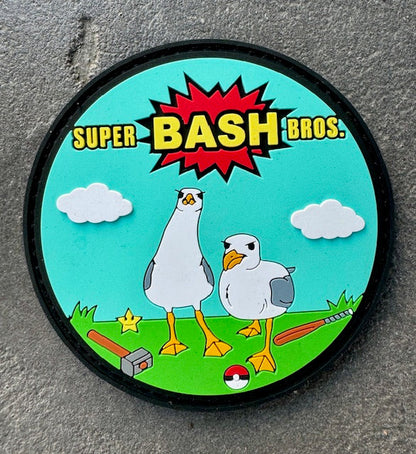 Super Bash Bros Aviation Patch Patch military apparel sticker patch aviation funny custom usmc navy best military aviation apparel patches and motto gym workout garage flags t-shirt mens